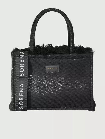 ADORA MEDIUM BLACK TOTE BAG