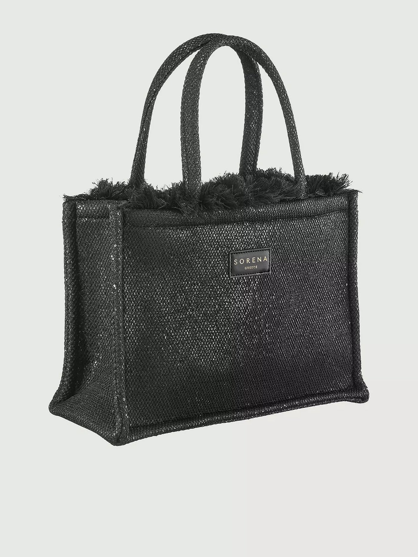 ADORA MEDIUM BLACK TOTE BAG