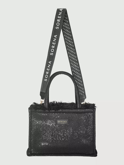 ADORA MEDIUM BLACK TOTE BAG