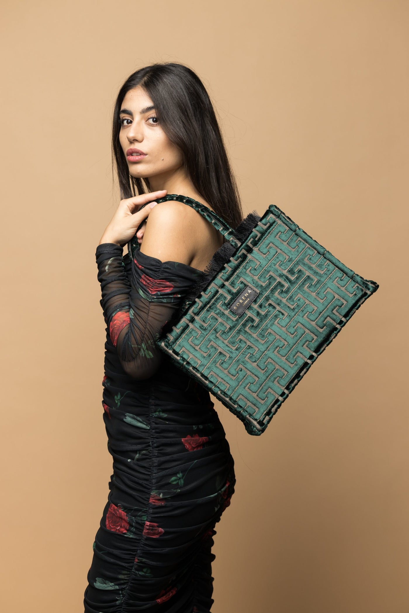 NAFISKA MEDIUM TOTE BAG