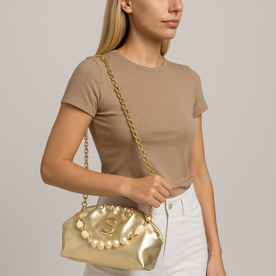 ZOUZOU MINI BUCKET GOLD