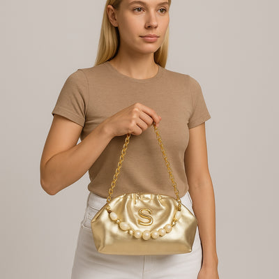 ZOUZOU MINI BUCKET GOLD